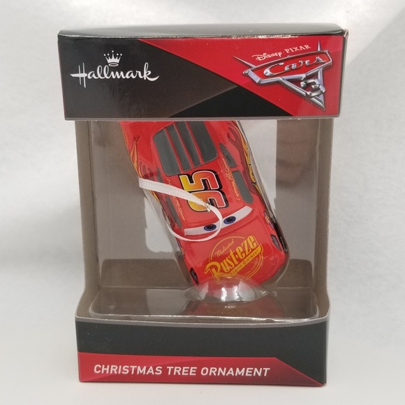Hallmark | Holiday | Hallmark Disney Cars Lightning Mcqueen Ornament ...